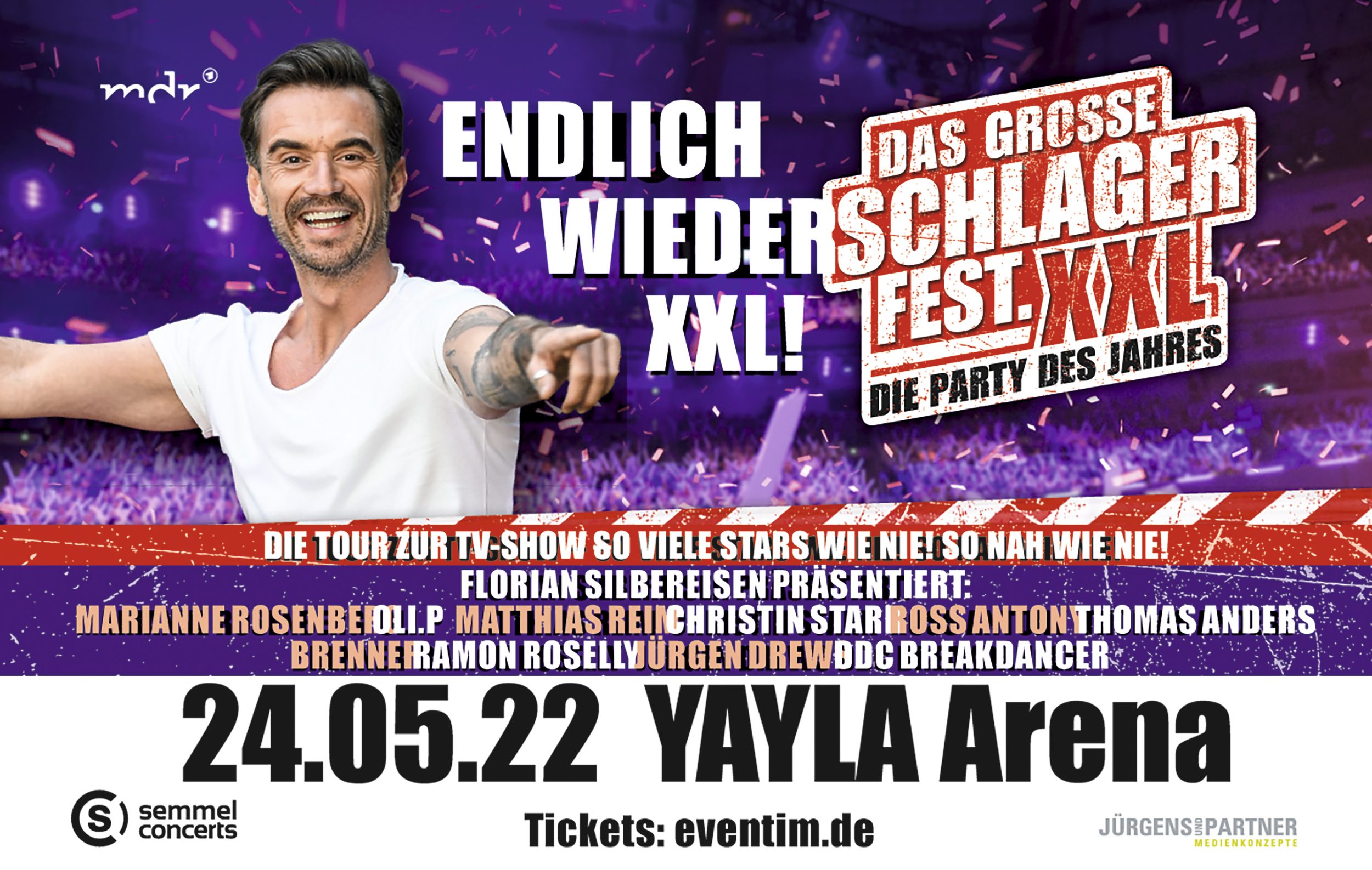 Das große Schlagerfest XXL Die Party des Jahres 2022 CREVELT01